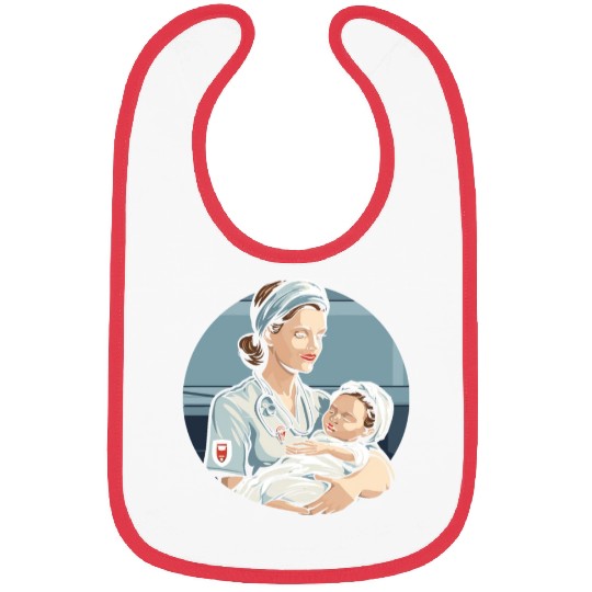 Registered Nurse Medical Medicine Neonatal Nurse Bibs
