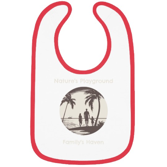 NATURES PLAYGROUND FAMILYS HAVEN Bibs