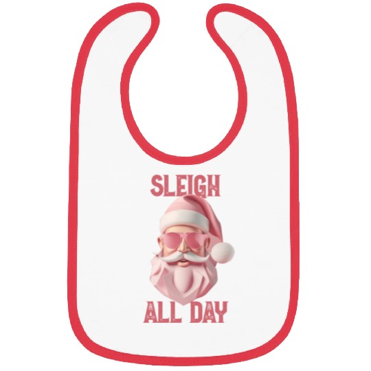 Sleigh all day Bibs