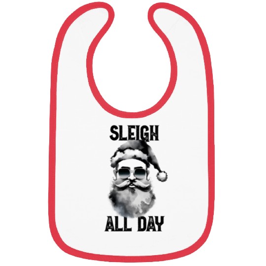 Sleigh all day Bibs