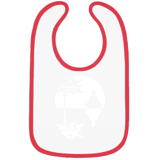 Meditation Tree Meditating Yoga Bibs