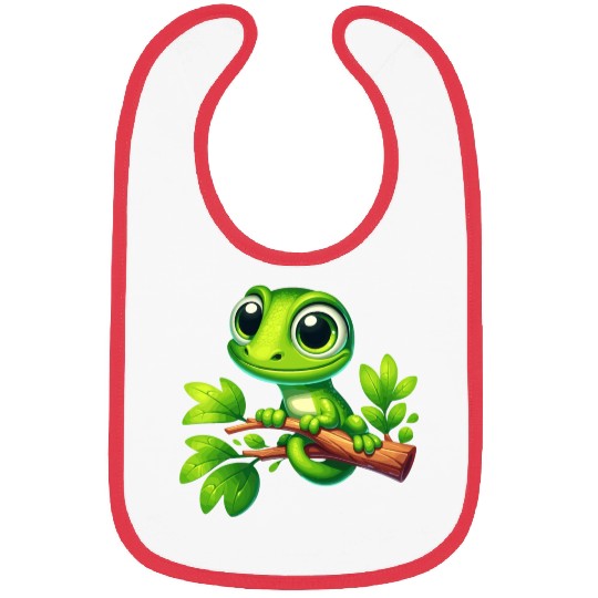 Green Anole Lizard Bibs
