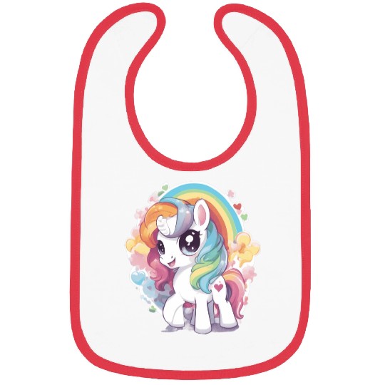 Cute Pony Bibs