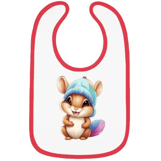 Baby squirrel Bibs