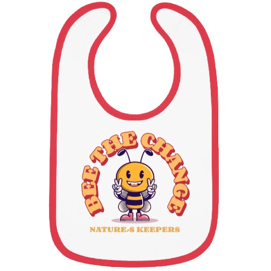 BEE THE CHANGE NATURES KEEPERS Bibs