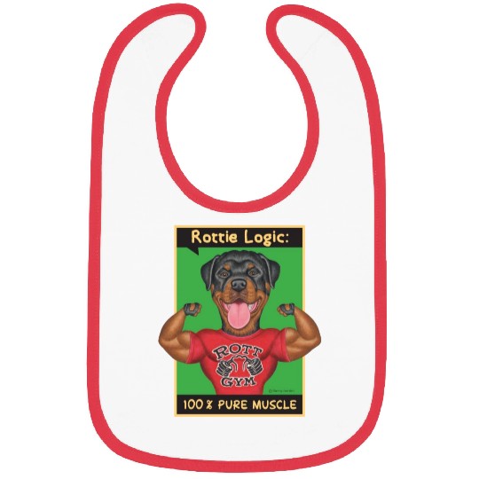 Rottweiler Logic Bibs