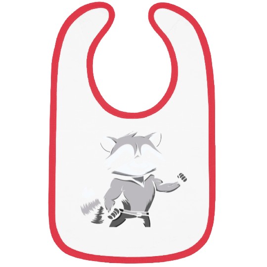 Workout Gym Racoon Bibs