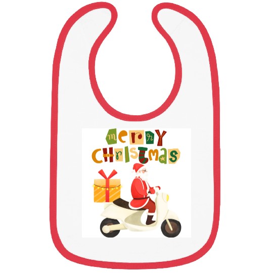 merry christmas Bibs