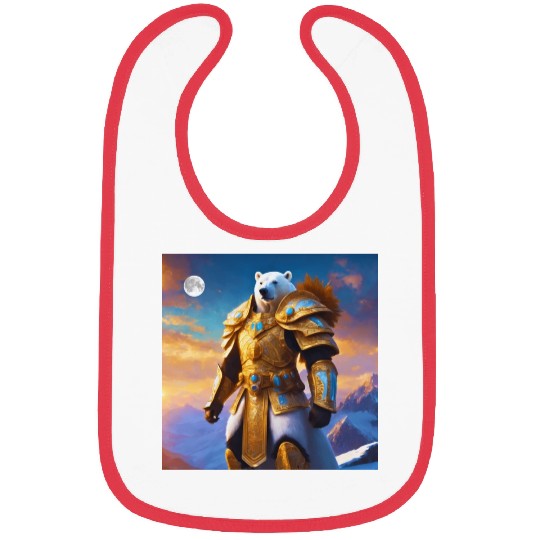 King Polar Bear Bibs