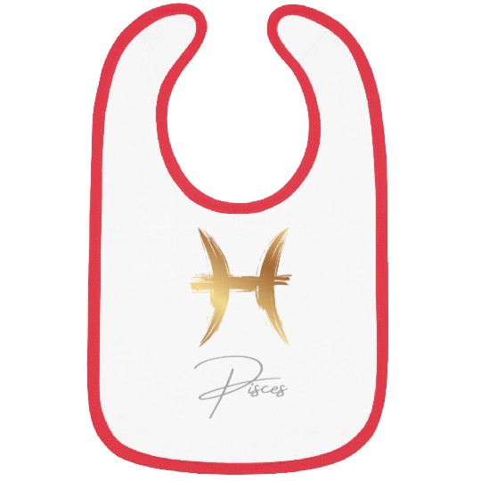 Pisces zodiac sign Bibs