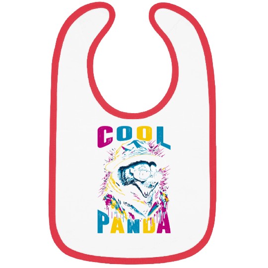 Cool Panda Bibs