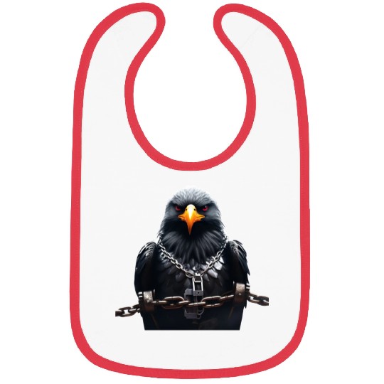 Steel & Storm: Eagle Breaks Through Bars Bibs