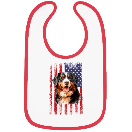 bernese mountain dog Bibs