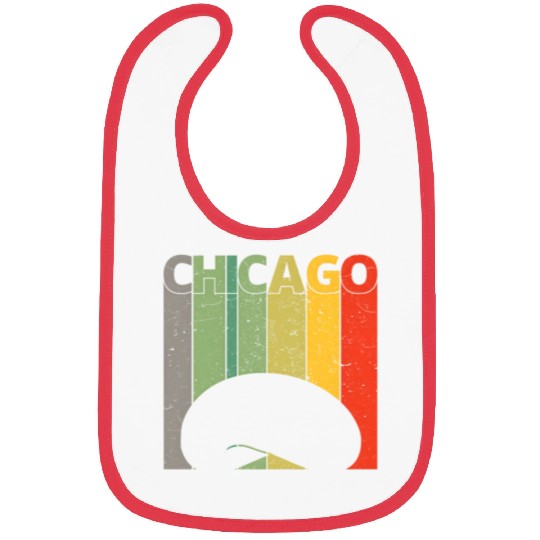Chicago Chicago Bean Cloud Gate Bibs