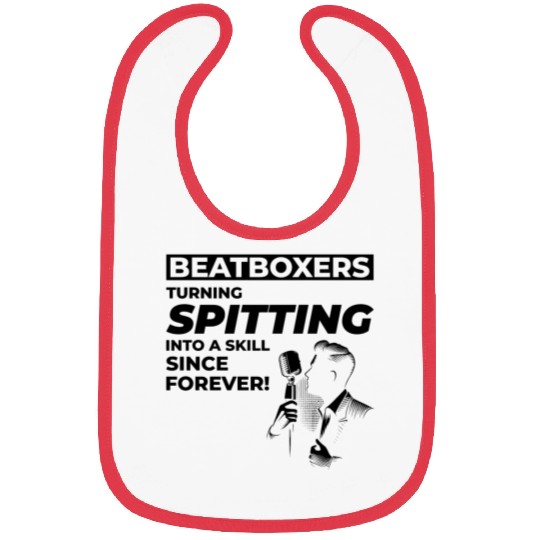 Beatboxing Musical Humor Spitting Skill Humorous Bibs