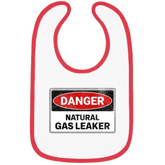 Danger Natural Gas Leaker Bibs