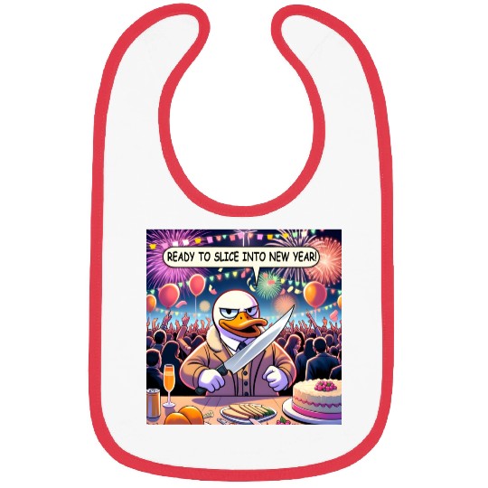 Duck Slice Meme Bibs