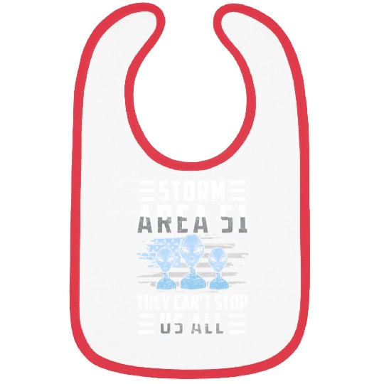 Aliens Area 51 Alien Astronaut Bibs