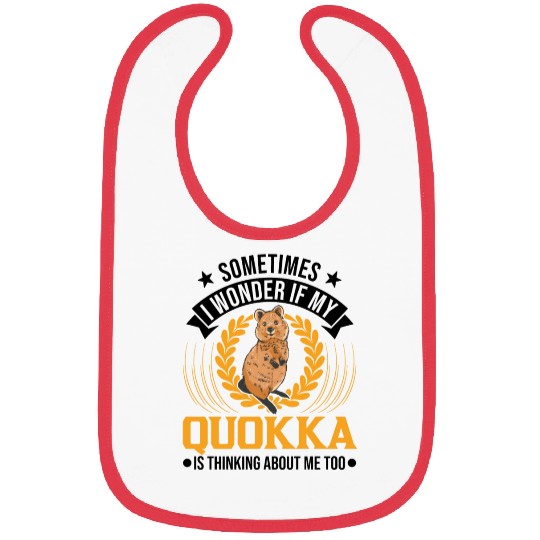 Quokka Gift Short-tailed Kangaroo Bibs