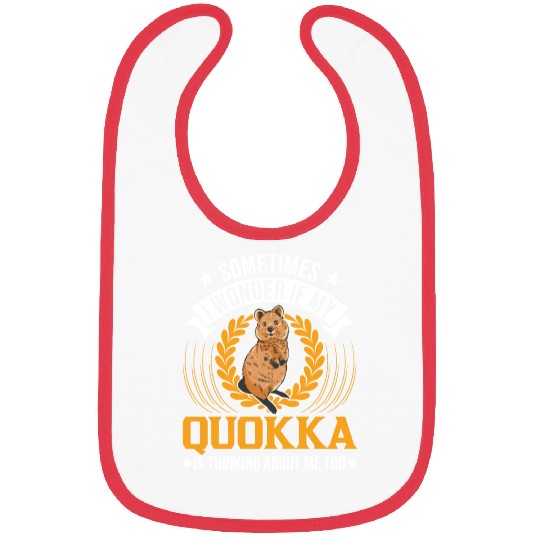 Quokka Gift Short-tailed Kangaroo Bibs