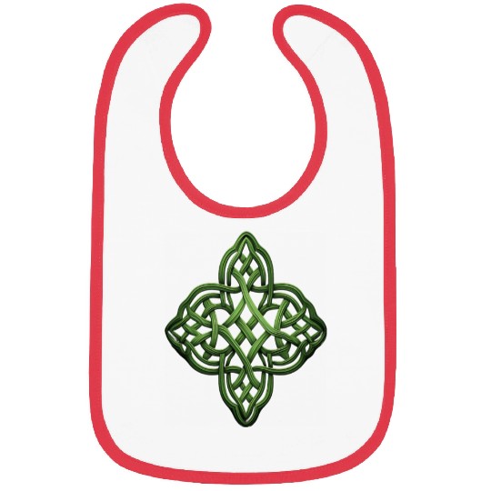 St Patricks Day Celtic Knot Irish Scottish Symbol Bibs