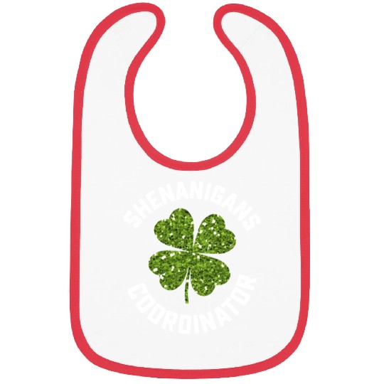 Shenanigans Coordinator Funny St Patrick's Day Bibs