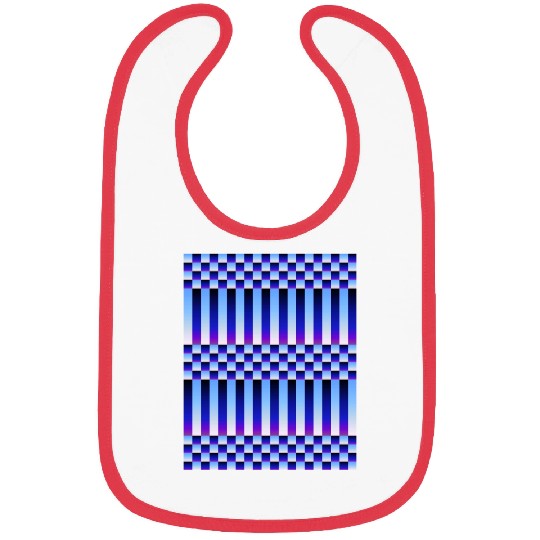 Daybreak and Nightfall (Checkers and Stripes) Bibs