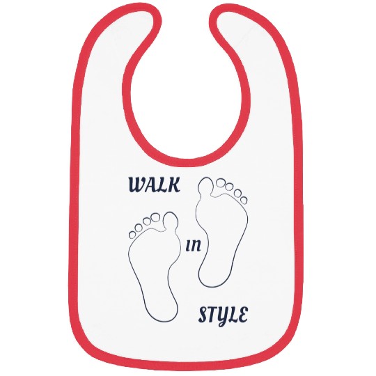 Walk in style - Navy Blue Bibs