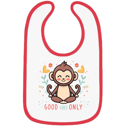 Yoga Monkey Bibs