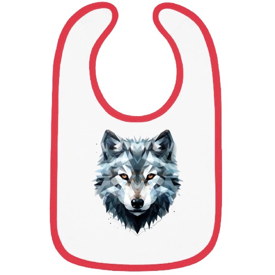 Geometric Wolf Bibs