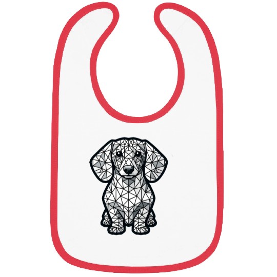 Harry the dachshund Bibs