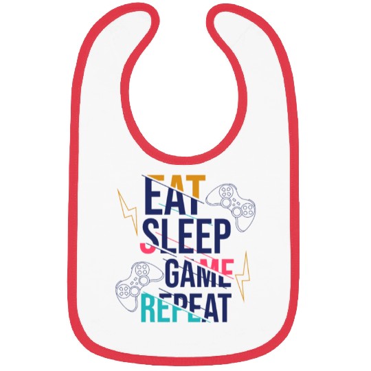 modern typography game quote Bibs