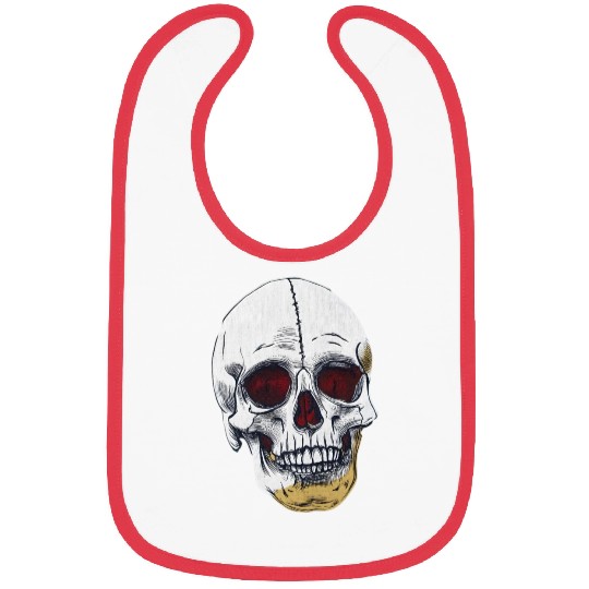 Skull streetwear revolution Bibs