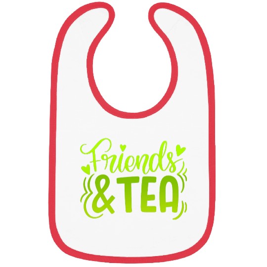 friends tea Bibs
