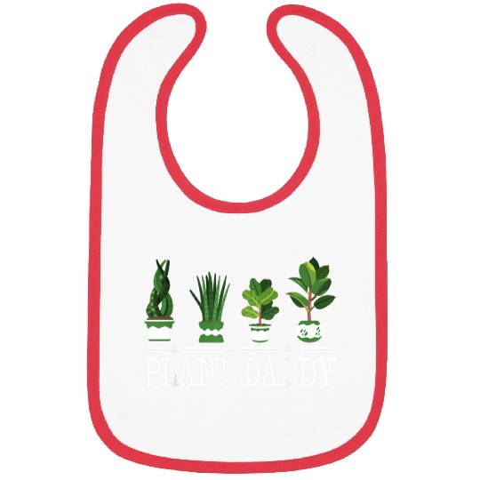 Plants Lover Dad Gardener Bibs