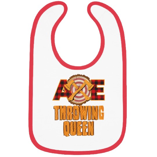Axe Throwing Queen Gift For Her Bibs