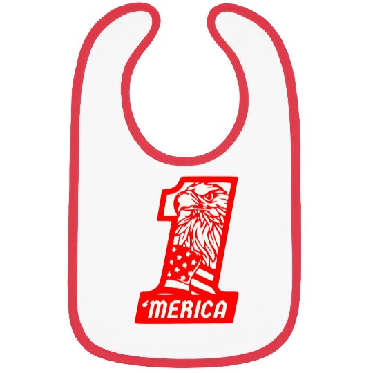 ‘Merica Eagle #1 © WhiteTigerLLC.Com Bibs