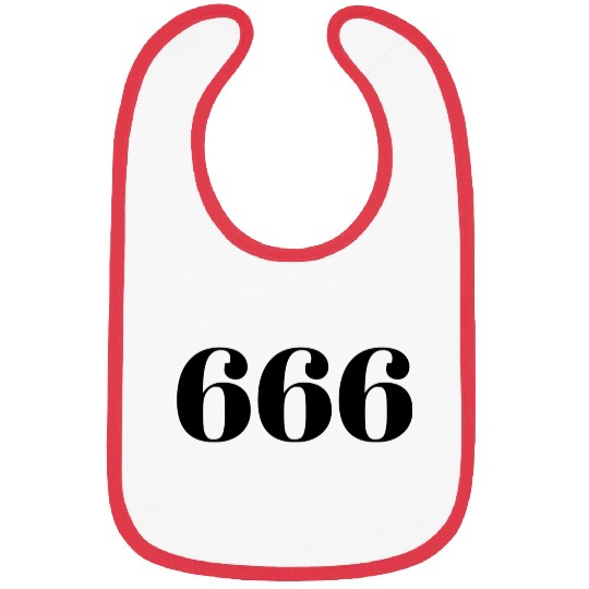 666 Angel Number 666 Bibs
