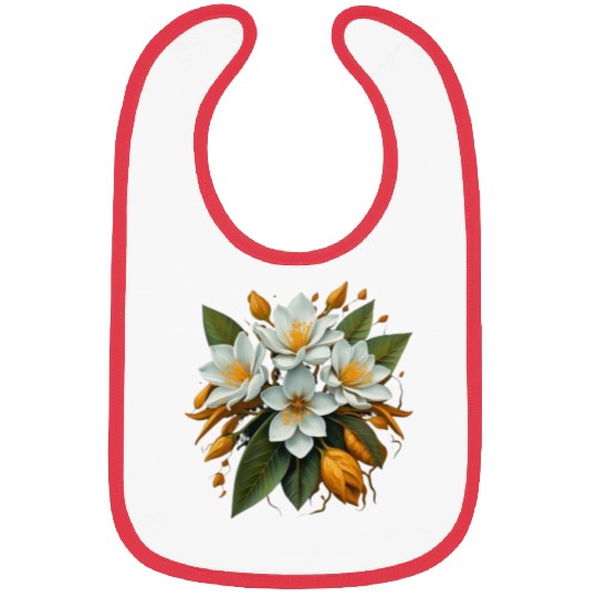 3d flower Bibs