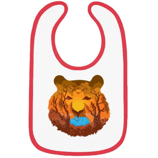 Tiger Nature Bibs