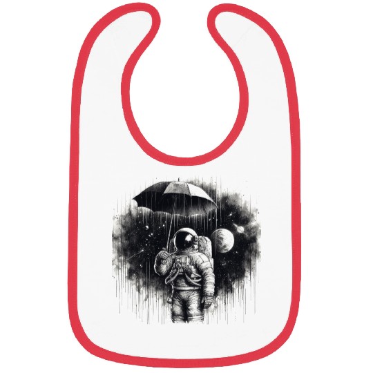 Rain in space Bibs