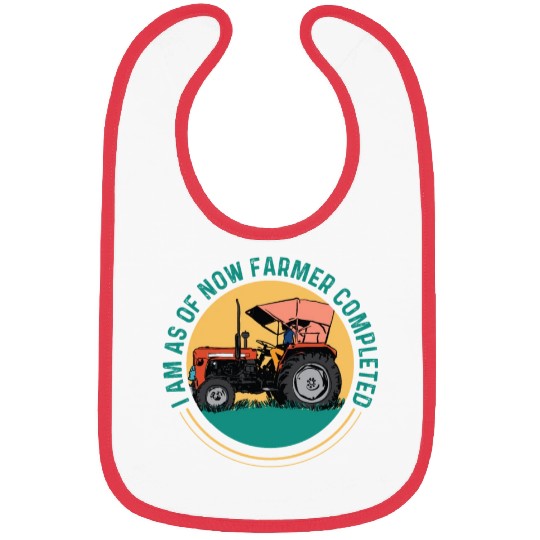 Farmer Completed Ecologist Gift Bibs