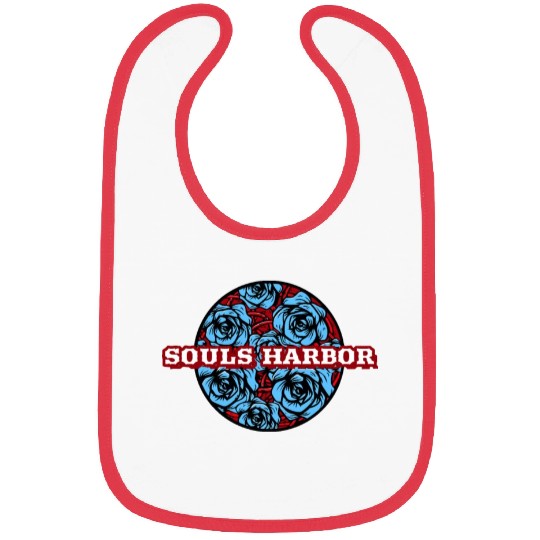 Souls Harbor Blue Rose Bibs