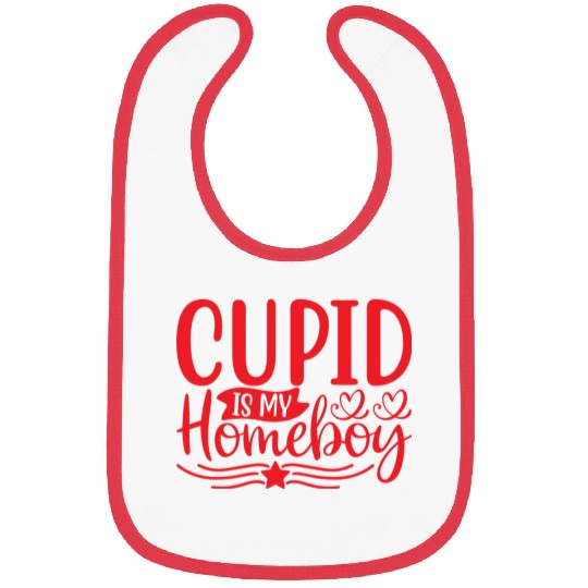 Cupid is My Homeboy Bibs