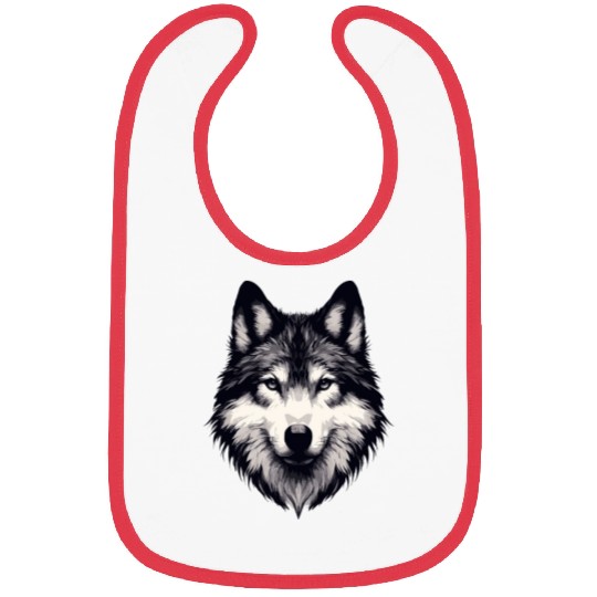 Mystic Alpha Wolf Bibs