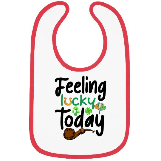 Feeling Lucky today Bibs