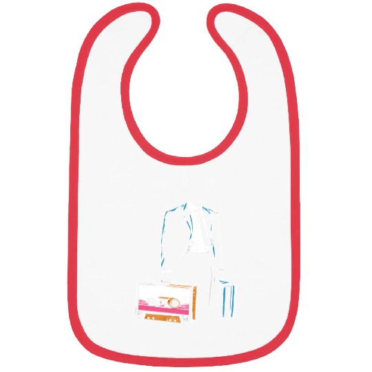 Cassette Tape Dad Retro Music Lover Bibs