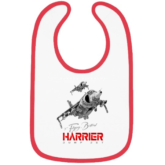 Harrier Jump Jet Military Fighter Flugzeug Bibs