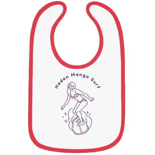 Haden Mango Surfer Girl Bibs