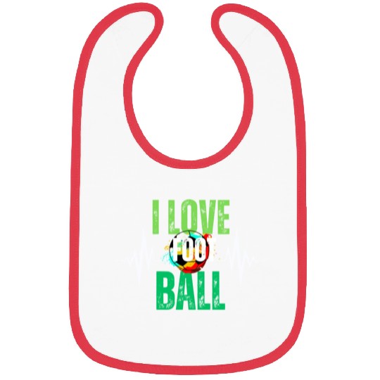 I love football Bibs